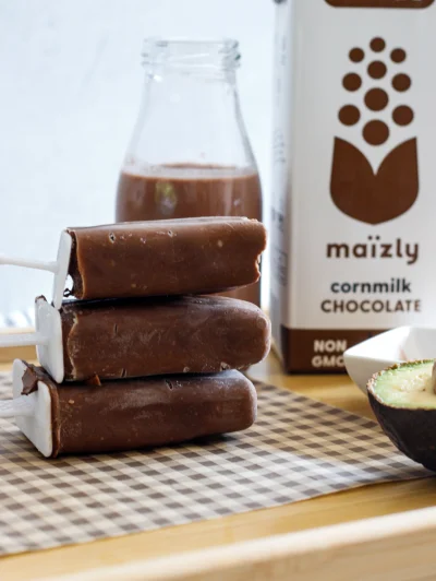 Avocado Fudge Pops