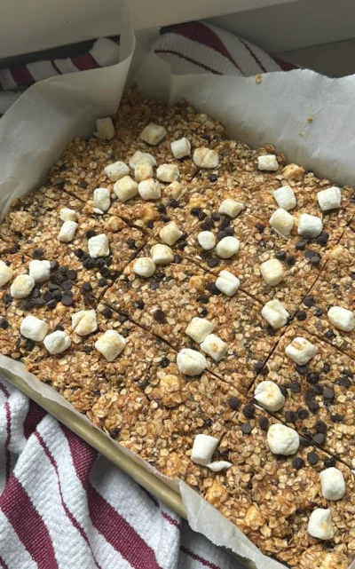 Copycat S’mores Chewy Bars