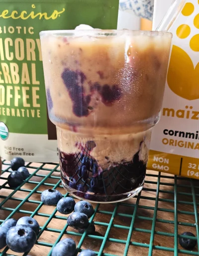 Blueberry Pie Iced Coffee (Dairy-Free)