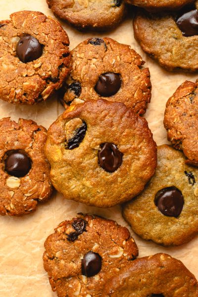 Vegan Sugar-Free Oatmeal Cookies