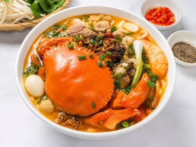 Bánh Canh Cua Vietnamese Crab Noodle Soup