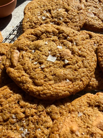 Salted Caramel Cookies (Gluten Free, Dairy Free)