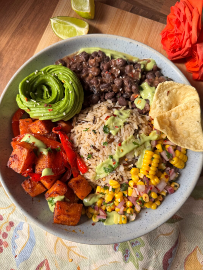 Chipotle Sweet Potato & Black Bean Bowl