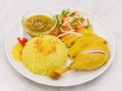 Vietnamese Chicken and Rice (Cơm Gà)