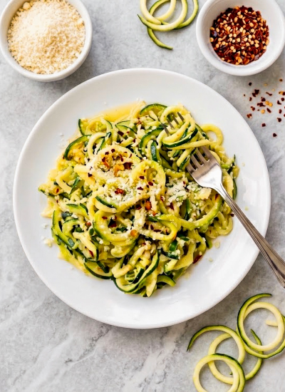 Butter Zucchini Noodles