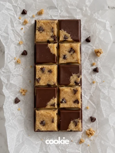 BROWN BUTTER COOKIE DOUGH CHOCOLATE BARS