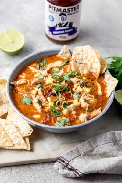 Creamy BBQ Chicken Chili