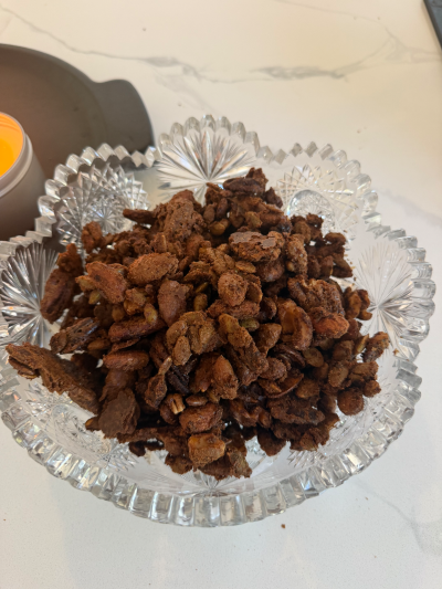Pumpkin Spice Candy Nuts