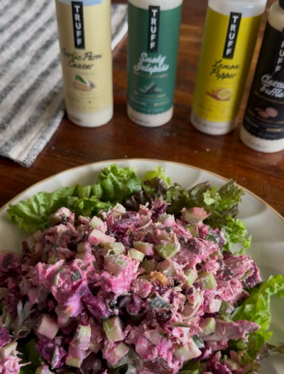 Beet & Walnut Chicken Salad