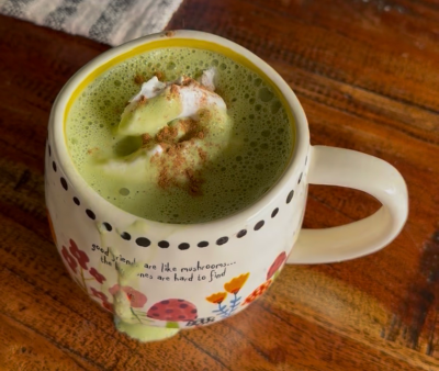 Pumpkin Spice Matcha Latte