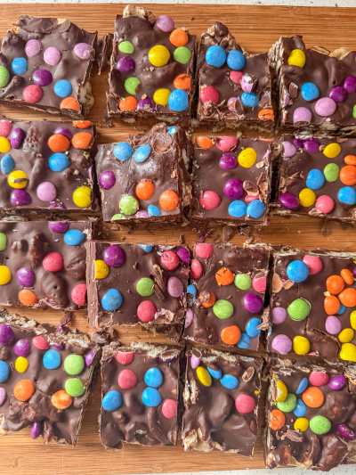 No Bake Cosmic Brownies