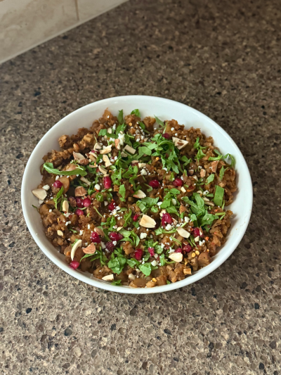 fall harvest rice pilaf