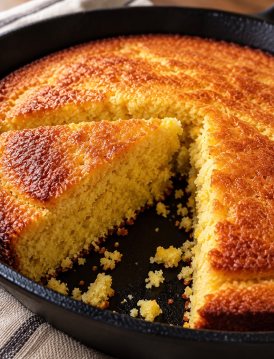Gluten-Free Sweet & Fluffy Honey Cornbread