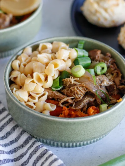 Slow Cooker Memphis BBQ Chicken Bowls