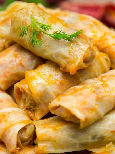 постные голубцы с картофелем и гречкой