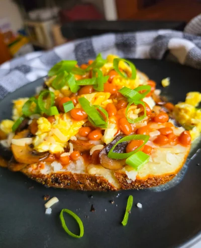 Loaded Breakfast Baked Potato