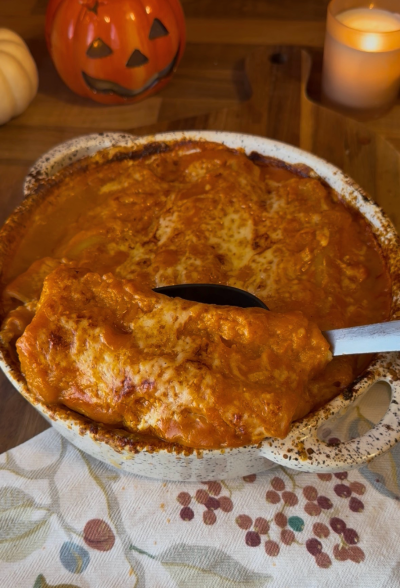 Butternut Squash & Tofu Ricotta Cannelloni