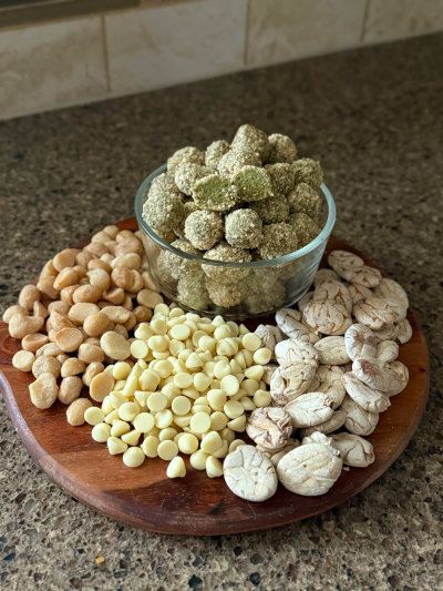 vanilla avocado truffles