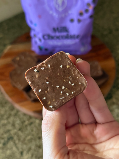 homemade protein “crunch” bars