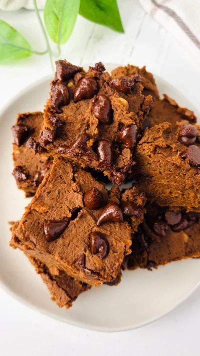 Pumpkin Fudge Protein Brownies
