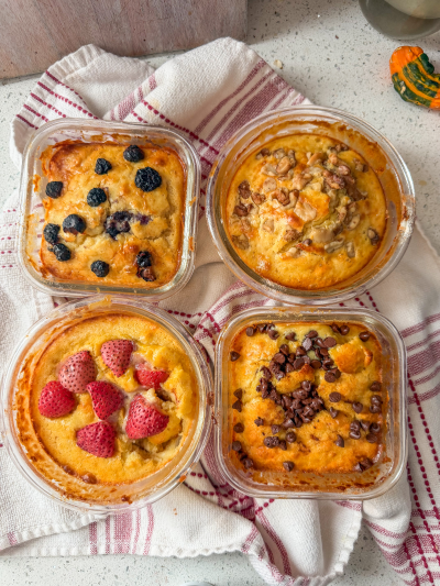 High Protein Pancake Bakes