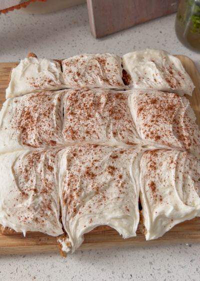 Toddler Apple Snack Cake