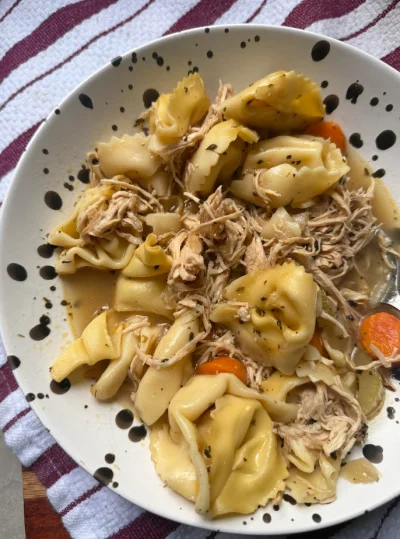 Chicken Tortellini Soup