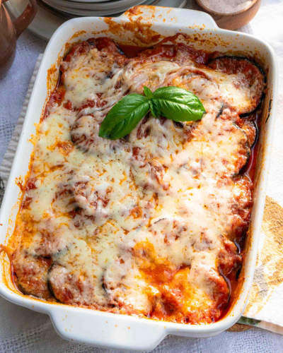 Simple Gluten-Free Eggplant Parmesan