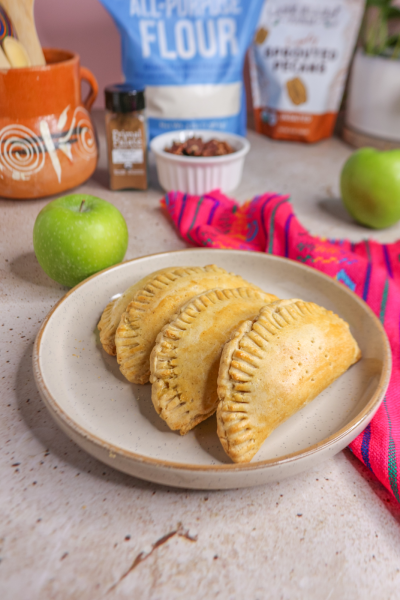 Spiced Apple & Pecan Empanadas