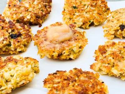 Cauliflower Latkes (Pancakes)