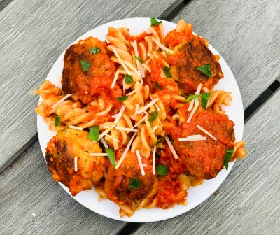 Cauliflower Quinoa Meat-Less Meatballs