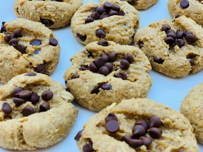 Chocolate Chip (Chickpea) Cookies