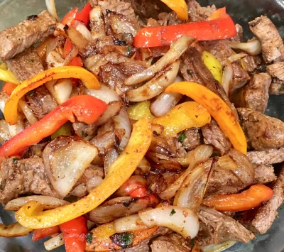Cilantro-Lime Steak Fajitas