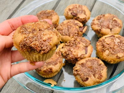 Coffee Crumb Cake Mini Muffins