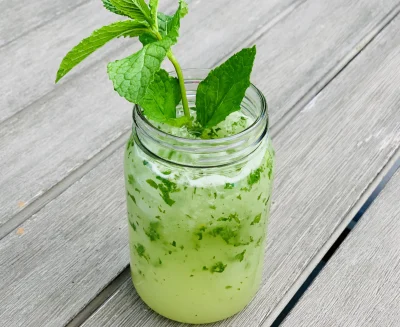 Frozen Mint Lemonade (Limonana)