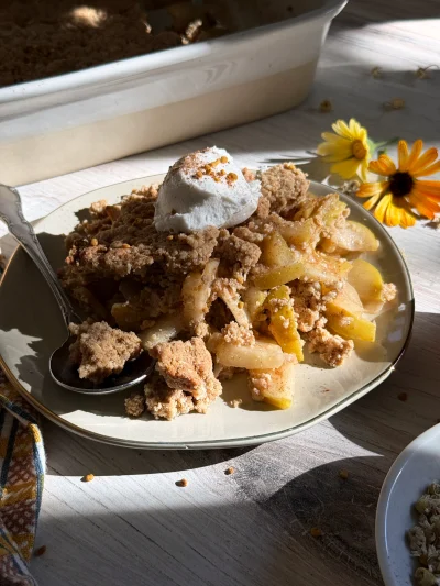 Protein Apple Crisp (Gluten Free)