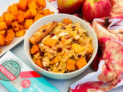 Honey Glazed Butternut Squash & Apple Pasta Salad