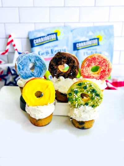 Olympic Ring Cupcakes