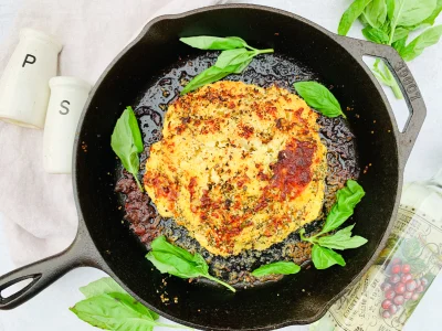 Parmesan Crusted Cauliflower