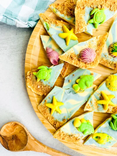 Seashore Chocolate Bark