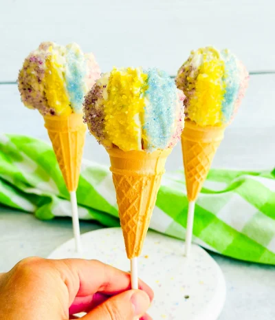 Shave Ice Cake Pops