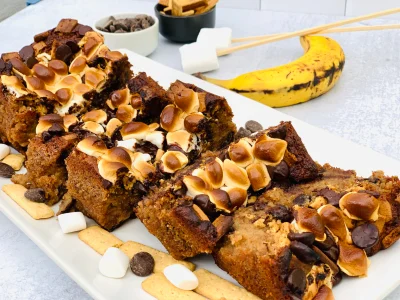S’mores Banana Bread