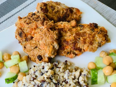 Sweet Potato Chicken Patties