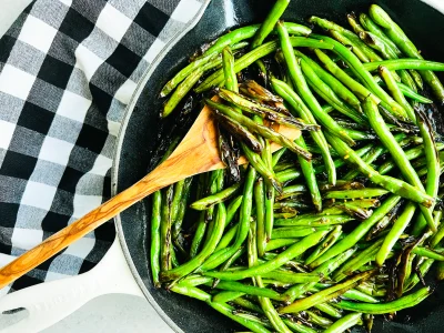 Teriyaki Glazed Green Beans