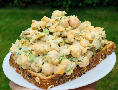 Vegan Chickpea “Dill Tuna” Salad