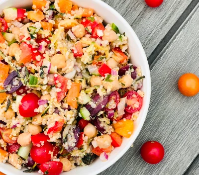 Vegan Garden Quinoa Salad