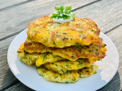 Zucchini Corn Fritters