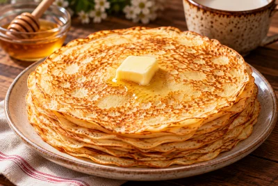 Russian Kefir Blini